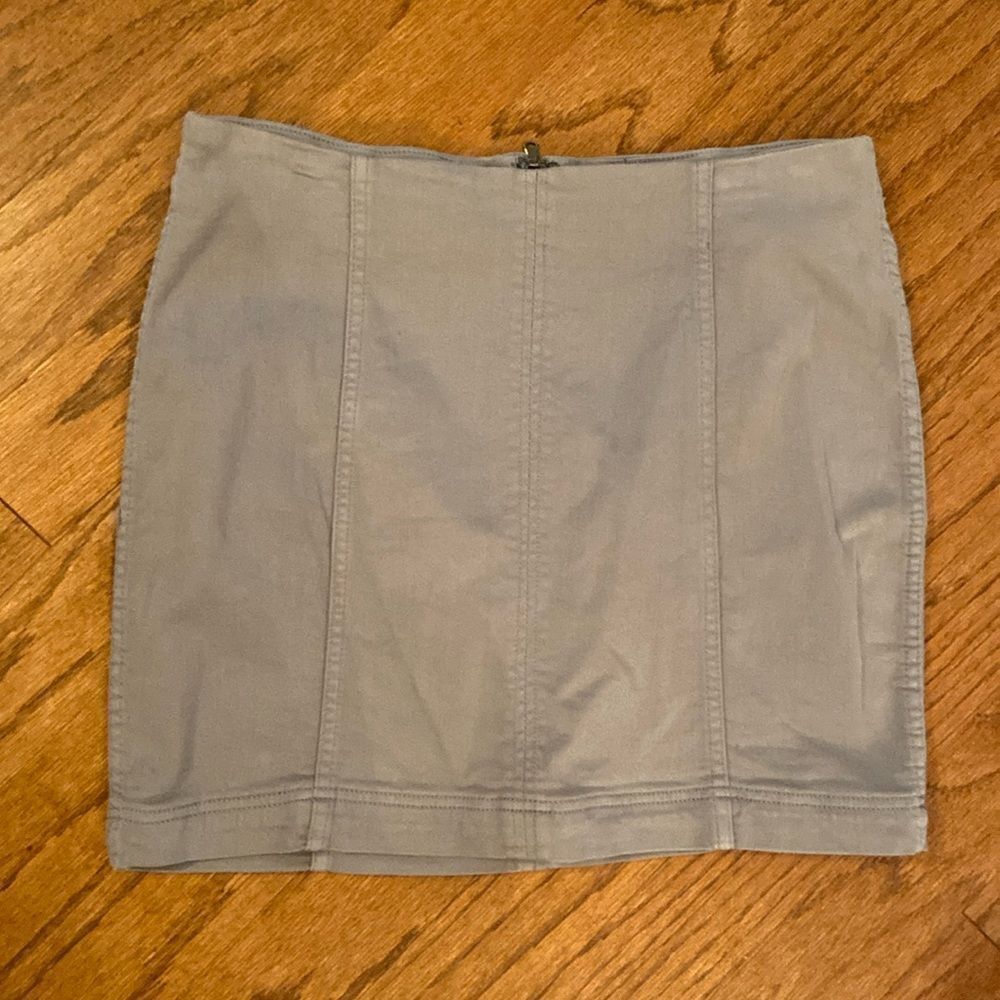 WishList Jeans skirt, gray size large